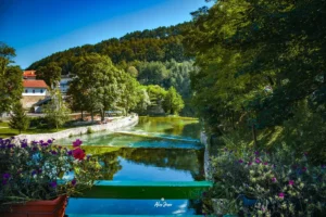 Rijeka i slapovi u Jajcu