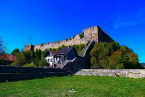 Tvrđava u gradu Jajce u Bosni i Hercegovini