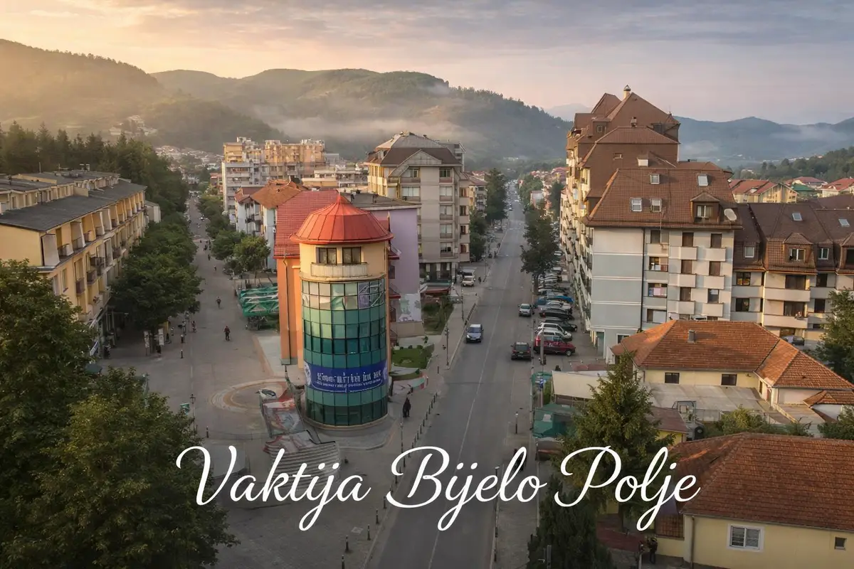 Vaktija Bijelo Polje danas - sabah, podne, akšam, jacija!
