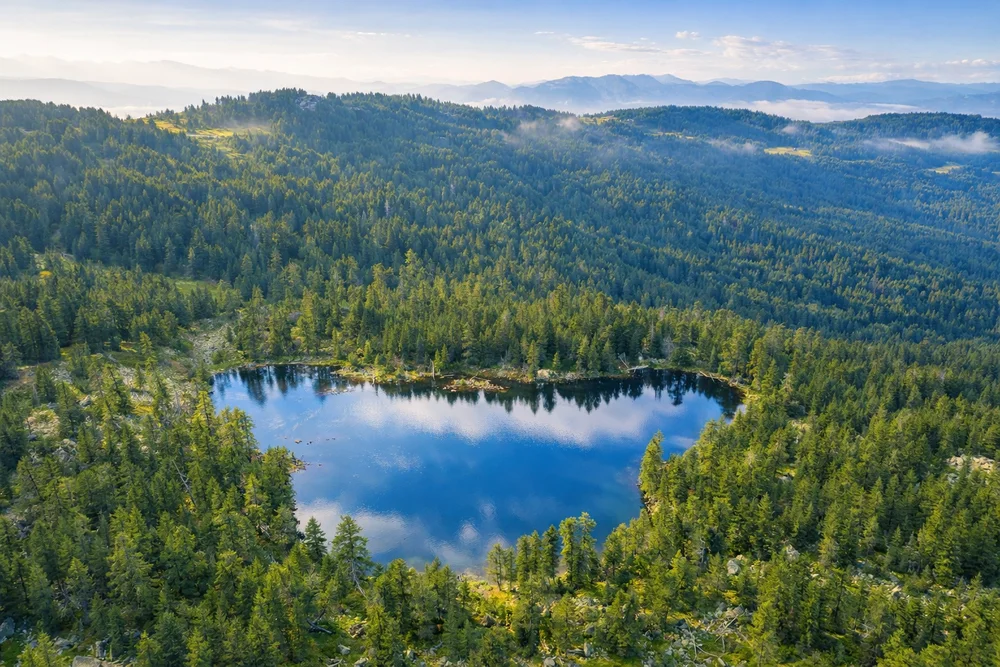Hridsko jezero u Prokletijama, planinski kadar