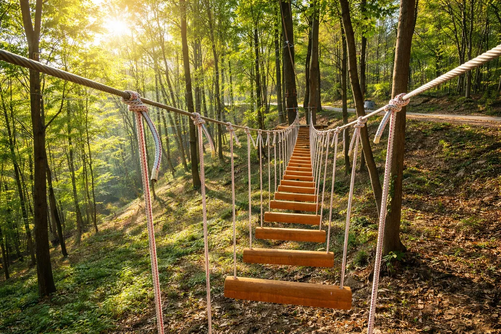 Ilinčica iznad Tuzle, šuma i pogled na grad