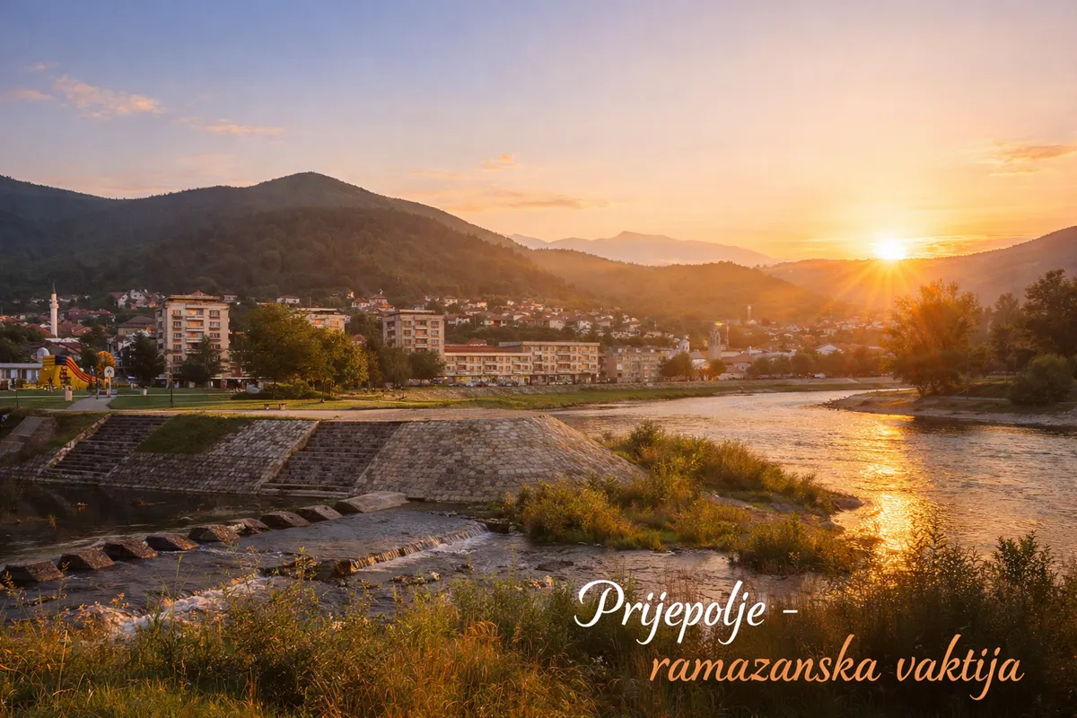 Prijepolje - Ramazanska Vaktija za 2026 godinu