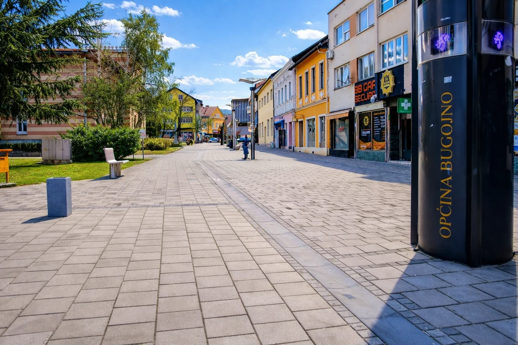 Šetalište u centru Bugojna